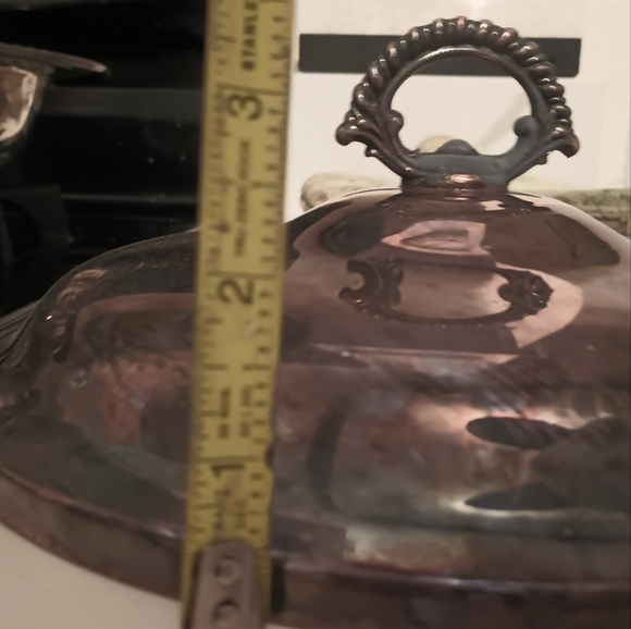 Silver Plated Bowl with a lid - Picture 11 of 11